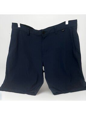Travis Mathew Mens Navy Blue Stretchy Golf Shorts Size 36.   Ff